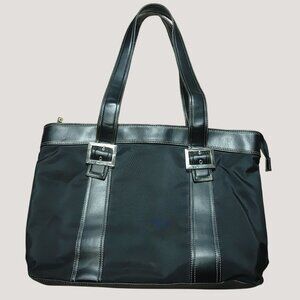 Swissgear Wenger Black Laptop Tote Bag Organizer Pockets Zipper Closure Organize